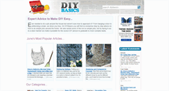 Desktop Screenshot of diybasics.co.uk